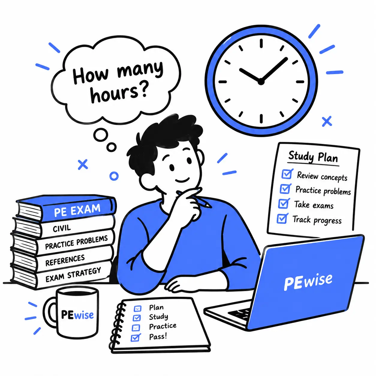 How Many Hours Do You Really Need to Study for the PE Exam?
