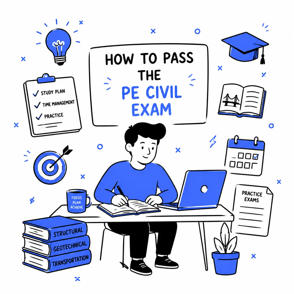 How to Pass the PE Civil Exam: 10 Practical Strategies