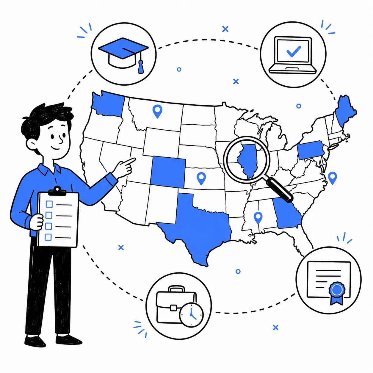 PE License Requirements by State: 50-State Guide (2026)