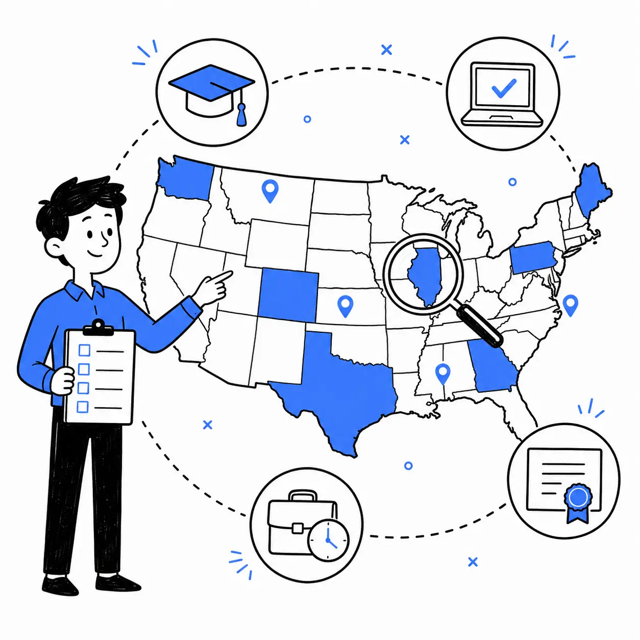 PE License Requirements by State: 50-State Guide (2026)